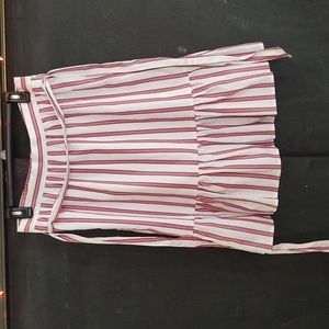 Draper James striped skirt w/ pockets